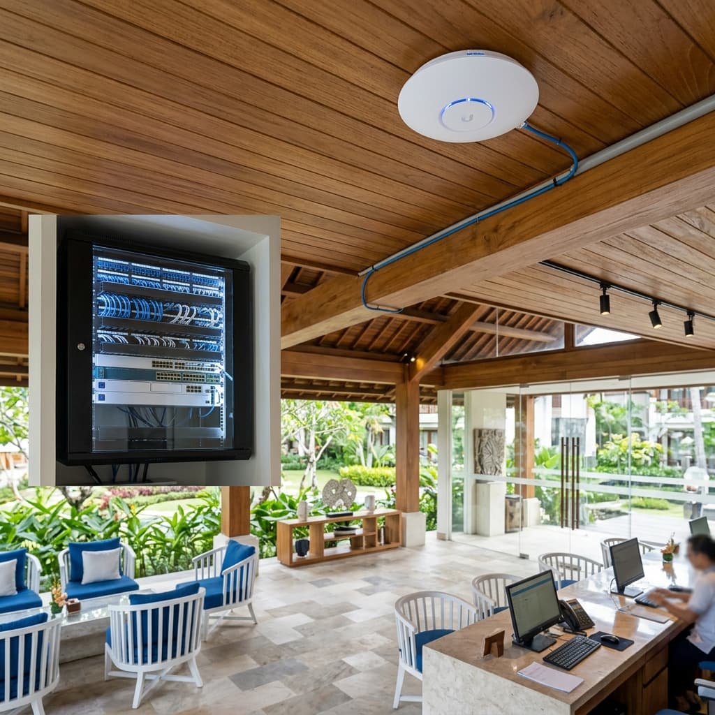 Infrastruktur Jaringan Resort Nusa Dua